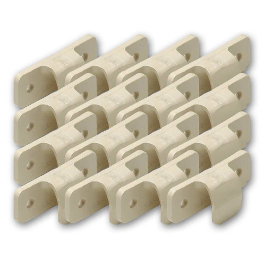 Méhari soft top side elastic hooks (16 pieces) - beige