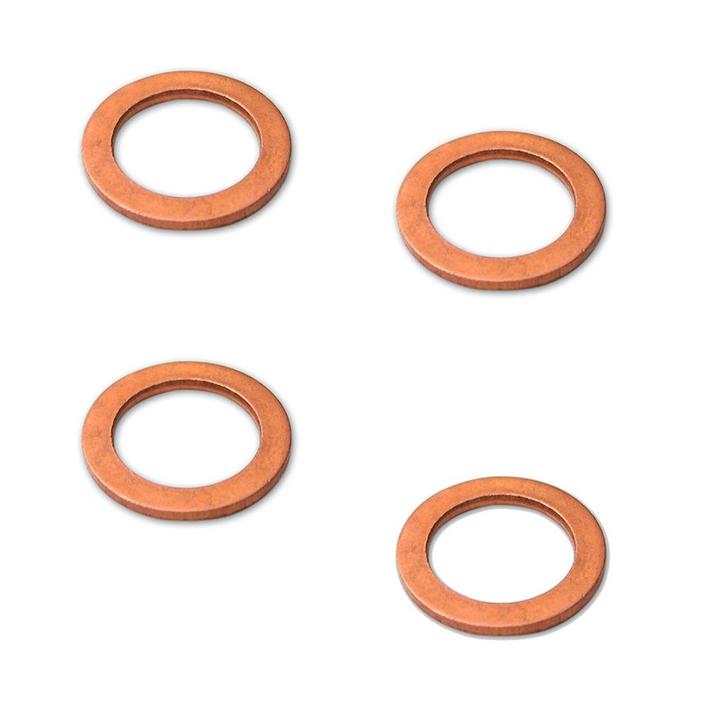 Set of 4 washer for flexible brake pipes (13.2x18x1.5)