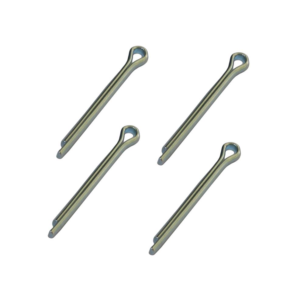 Set of 4 arm bearing retaining ring split pin