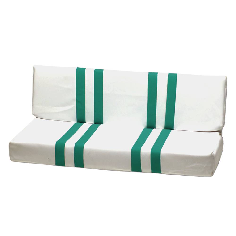 Méhari rear seat – green and white
