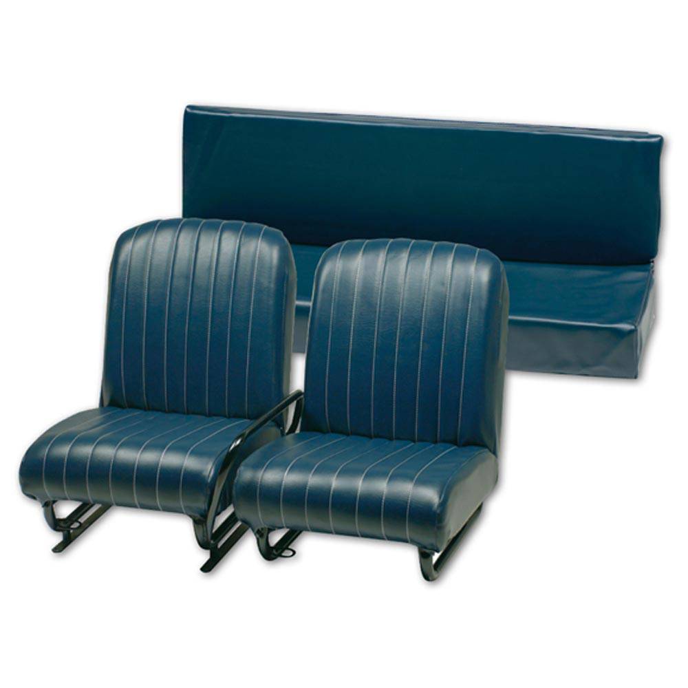3 asientos Méhari - azul Abyss