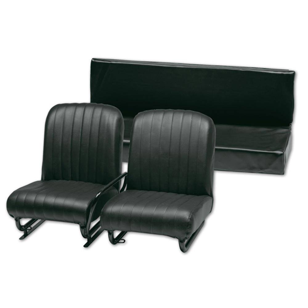 3 asientos Méhari - negro