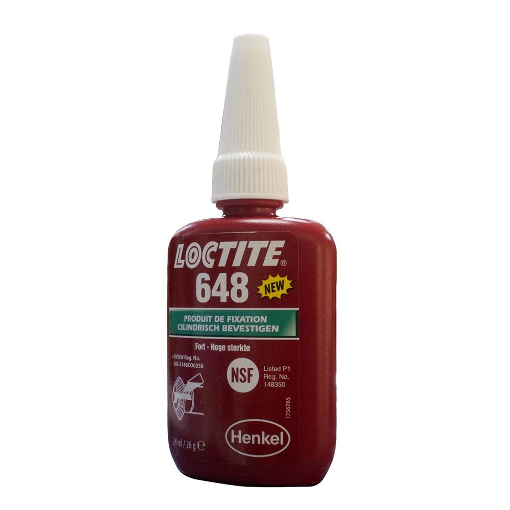 Bloqueador tuerca Loctite 648 (24 ml)