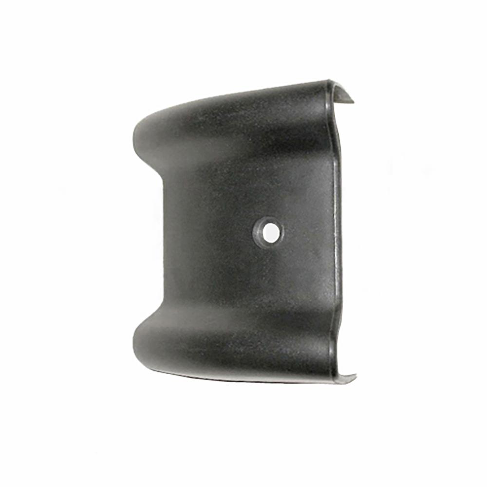 Bumper end cover rubber rear - black (11cm)