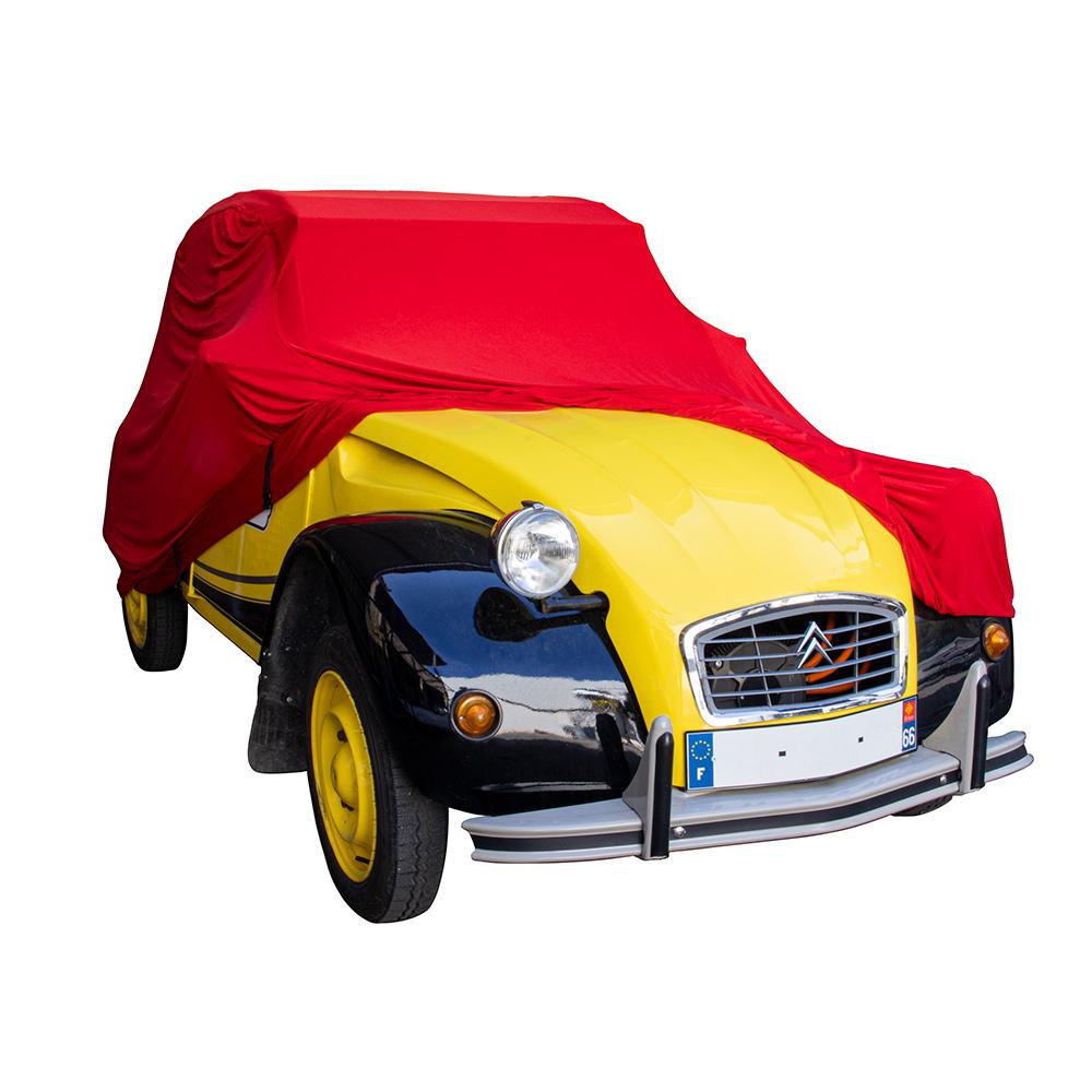 Protective cover 2CV red interior use
