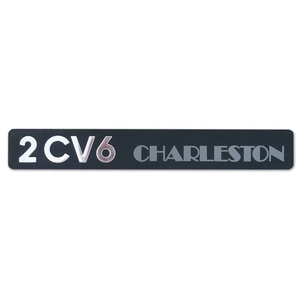 2cv boot badge “2cv6 charleston"
