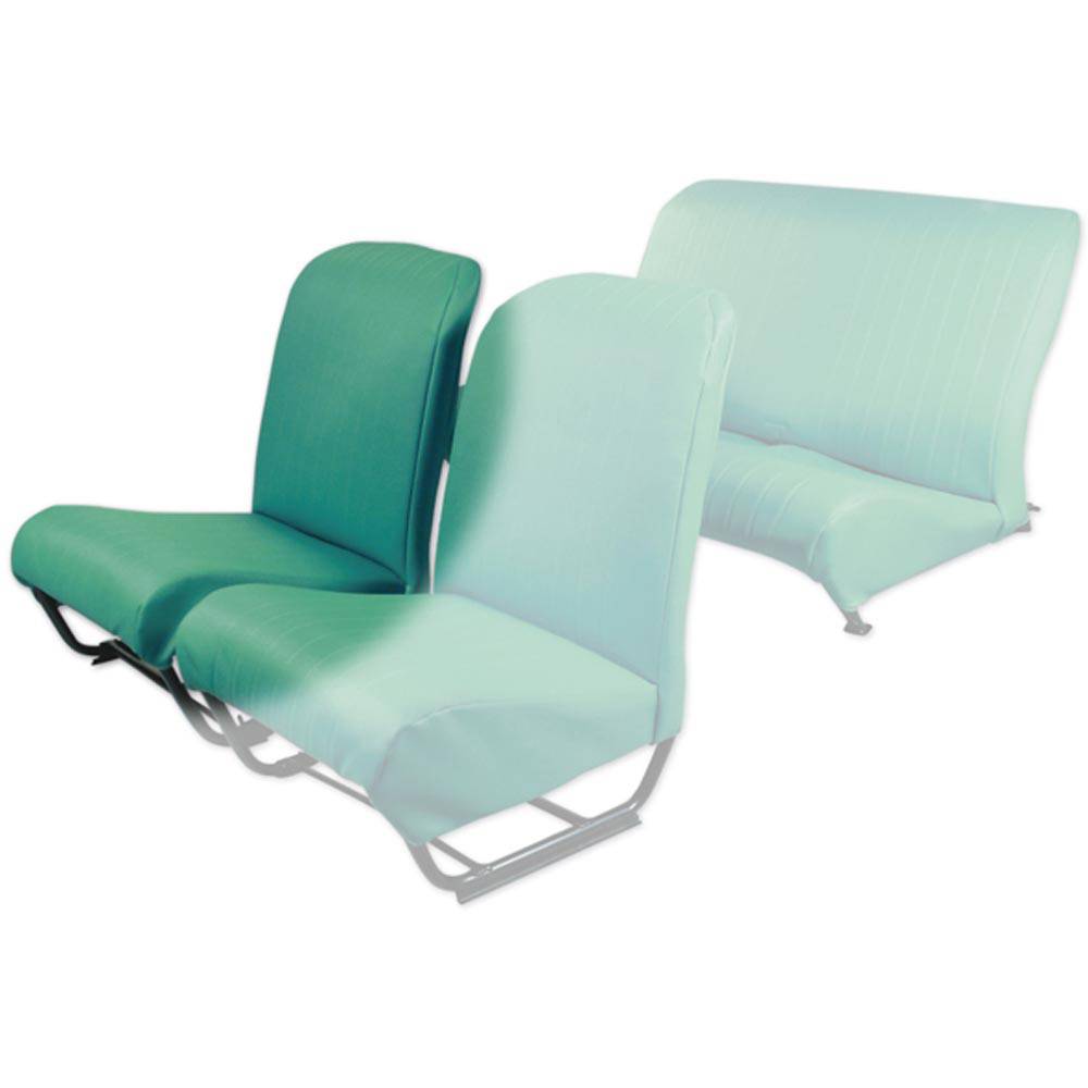 Squared inner corner fr seat cover with sides – lagoon green skai