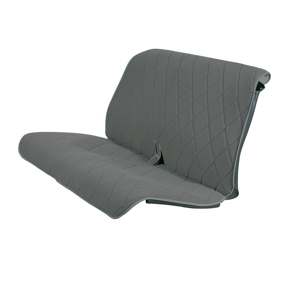 2cv/Dyane rear bench seat cover without sides – grey tissue